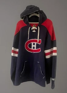Men’s XL Montreal Canadiens CCM Sports Pullover Hoodie - Picture 1 of 3