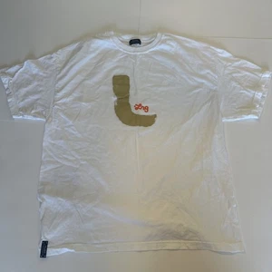 Vintage L.R.G. Shirt XXL Lifted Research Group White 2XL Paint Stroke L-r-g - Picture 1 of 3