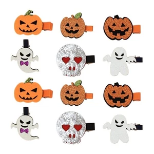 12 Pezzi Forcina per Capelli Copricapo Sanguinante Accessori Halloween Bambino per Bambini - Foto 1 di 12