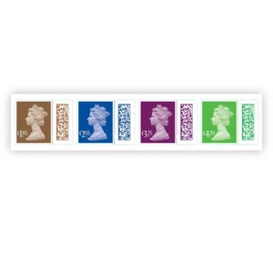 4 aprile 2022. Set di 4 macchine per codici a barre tariffaria. Non montato nuovo di zecca. FREEPOST! - Foto 1 di 1