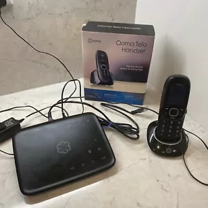 Ooma Telo 100-0200-300 Full-Duplex DECT 6.0 Wireless Handset with Accessories - Picture 1 of 11