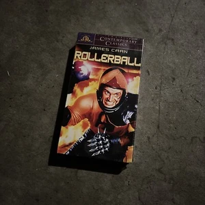 Rollerball VHS Tape VTG 1975 Sci Fi Action Rated R James Caan John Adams New - Picture 1 of 2
