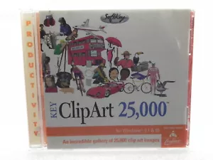 Key Clip Art 25,000 - PC CD Computer Software Clip Art - Picture 1 of 1