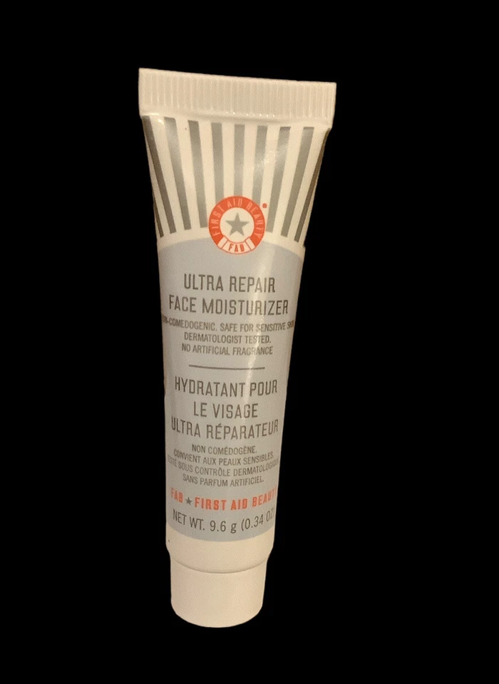 2x First Aid Beauty Ultra Repair Face Moisturizer Sample Size 0.34 Oz