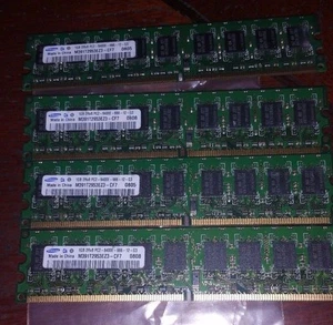 4GB (4x1GB) PC2-6400E Memory COMP TO 46C7429 46C7427 FOR IBM X3100 M2 X3200 M2 - Picture 1 of 1