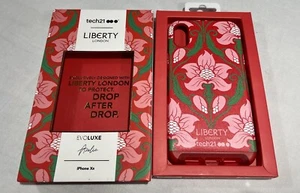 Tech21 Evo Luxe Case Azelia case Red for iphone XR 6.1" T21-6127 - Picture 1 of 6