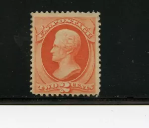 KMC4076-U.S. #183 (U153) Jackson 2¢ vermilion 1879, M, H, FVF, CV$100.00 - Picture 1 of 2