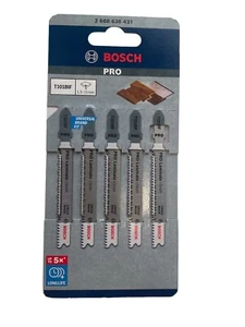 Bosch Pro Lama per seghetto alternativo T 101 BIF Laminate Clean 5 pz (2608636431) - Foto 1 di 3