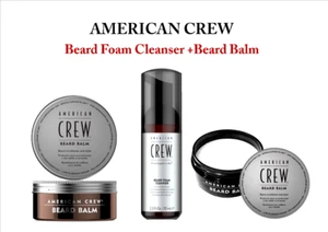 AMERICAN CREW BEARD FOAM CLEANSER 70 ml or BEARD BALM 60 g - Picture 1 of 11