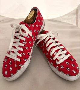 St Louis Cardinals MLB Row One Men's Sz 8.5 Women Sz 10 Sneakers Shoes - Picture 1 of 9