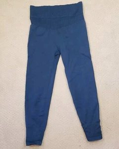 Joy Lab Blue Yoga Pants Size Medium - Picture 1 of 3