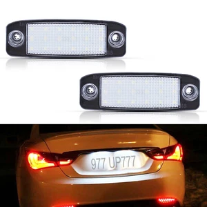 6000K White LED License Plate Lights Lamps For 2011-2014 Hyundai Sonata i40 i45 - Picture 1 of 9
