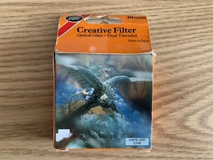 Boots 49mm Creative Centre Spot Clear Filter for Pentax K1000 ME MX KM - Picture 1 of 4