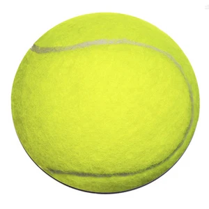 TENNIS BALL Circle PC Computer Mouse Mat Pad Sport Funny - Picture 1 of 1