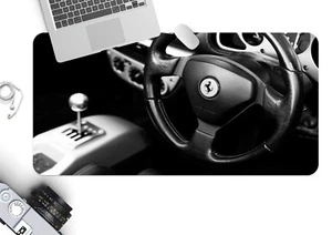 3D Luxury Cool Brand Name Car 8 Non-slip Office Desk Mouse Mat Keyboard Game - Bild 1 von 7