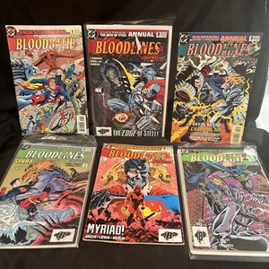 DC Bloodlines/Bloodbath - 1993 Lot Of 7 Comic books VG - Picture 1 of 7