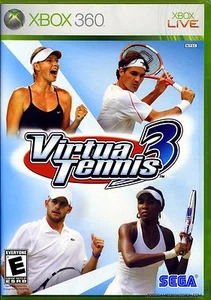 Virtua Tennis 3 Microsoft Xbox 360 Videojuego 2007 por SEGA NIB NIP Federer Nadal - Imagen 1 de 4