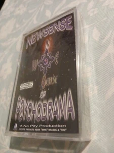Newsense- Newsense Of Psychodrama Cassette Sealed Chicago Gangsta Rap Tape 1999 - Picture 1 of 4