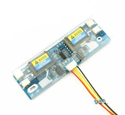 Universal CCFL Inverter LCD Monitor 4 Lamp 10-30V for Laptop 15-22" Widescreen - Image 1 of 4