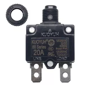 KUOYUH Interruttore circuito 88 Serie 20A 125/250VAC 32VDC-50VDC 50/60Hz (1Pz) - Foto 1 di 1