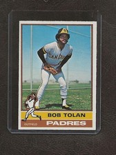 1976 O-Pee-Chee, OPC, #56 Bob Tolan, San Diego Padres, NM!
