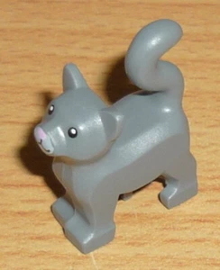 Lego City 1 Katze in neu dunkel grau (steht) - Bild 1 von 1