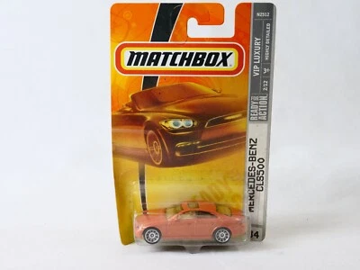 Matchbox Vip Luxury N.34 Mercedes Benz CLS500 1:65 Nuovo IN Blister - Immagine 1 di 4