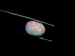 2.00Ct 100%Natural Ethiopian Opal Welo Fire Opal Cabochon Loose Gemstone F3443 - Picture 1 of 4