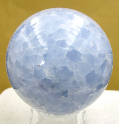 Calcit blau  XXL  Edelstein    Kugel    HEILSTEIN    60 mm  326 gramm      Nr.8 - Bild 1 von 2