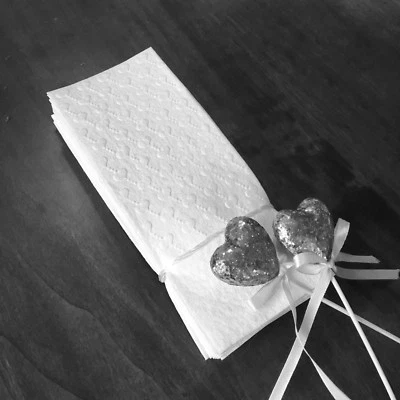 Полотенца для рук подключенные сердце тиснение и аромат новый мягкий подарок хозяйке ванной - Изображение 1 из 4