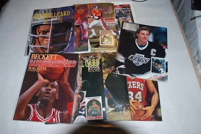 9 REVISTA DEPORTIVA BECKETT GUÍAS DE PRECIOS BALONCESTO 1-4, FÚTBOL 1-4 Y HOCKEY # 1 Foto 1 de 4