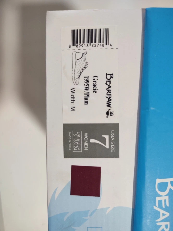 Bearpaw Women's Gracie High Top Sneaker 7 M Plum Microsuede