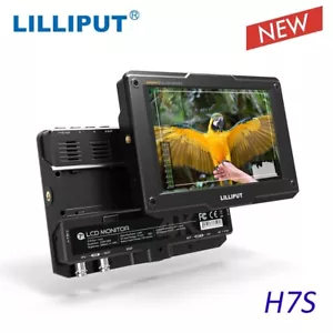 Monitor LILLIPUT H7S 7 pulgadas 1800 nits ultra brillo SDI 4K HDMI fr video réflex digital - Imagen 1 de 8