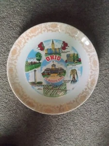 Vintage Ohio Decorative Plate - Picture 1 of 4