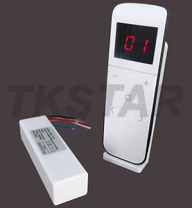TKStar 2.4Ghz Wifi Wlan 433,92 Rolladen Rohr Motor Funk Empfänger Fernbedienung - Bild 1 von 13