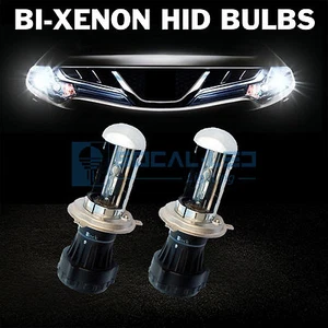 2pcs Bi-Xenon HID Bulbs 35W AC Hi/Lo H/L Headlight Replacement 4K 6K 8K 10K 12K - Picture 1 of 15