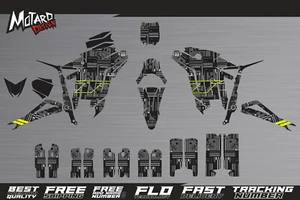 Talaria String 2023 2024 Fluo Neon Yellow Graphics Kit Premium Decals Electric - Picture 1 of 2