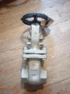 Crane CF8-FE 1 1/4" Stainless Steel Gate Valve 114-SP Class 150 - Picture 1 of 13