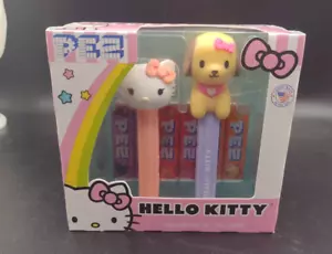 NEU HELLO KITTY Pez Geschenkset HELLO KITTY & HELLO KITTY WELPE - Bild 1 von 5