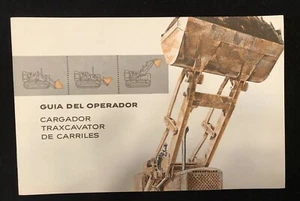 Caterpillar Vintage Raupentyp Traxcavator Lader Führung Spanische Ausgabe - Bild 1 von 6