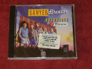 Outskirts of Town by Sawyer Brown (CD, 1993) NEW (Plastic has small tear) - Imagen 1 de 1