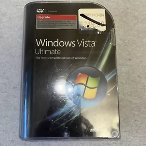 New Windows Vista Ultimate Upgrade Full 32 Bit & 64 Bit DVDs 2007 - Picture 1 of 8