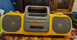 VINTAGE SONY SPORT RADIO CASSETTE PLAYER MEGA BASS AM FM RADIO CFS-905 Funktioniert!! - Bild 1 von 6