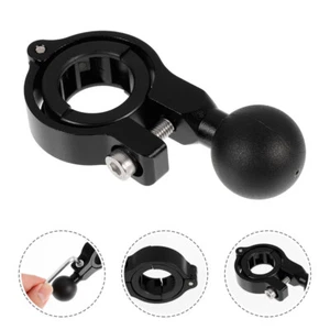 Bike Phone Mount Motorcycle Ball Head Bracket Handlebar Clamp Aluminum Alloy - Photo 1 sur 12