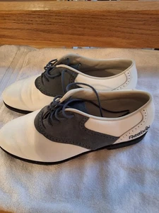 Reebok Womens Golf Shoes Gray/White - Size 8.5 - Picture 1 of 5