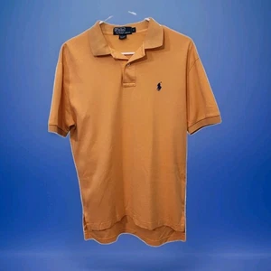 Polo Ralph Lauren uomo piccola arancione manica corta vestibilità classica polo pony - Foto 1 di 9