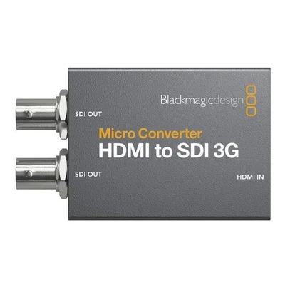 Microconvertidor Blackmagic Design HDMI a SDI 3G (con fuente de alimentación) Foto 1 de 4