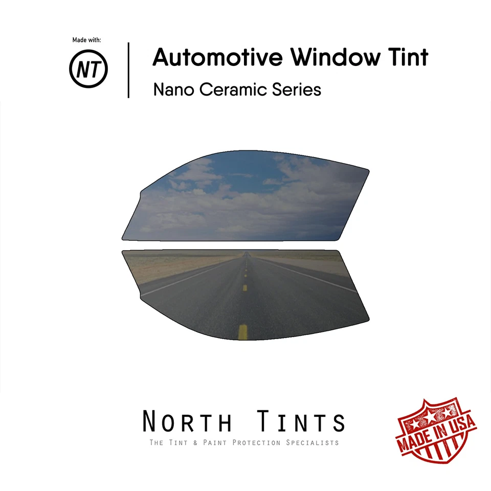 Película de tinte de ventana precortada nano cerámica vidrio para automóvil para Porsche Cayman 2006-2012 Foto 1 de 4