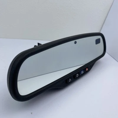 07-13 Chevy Silverado Lights Rearview Mirror 025898 OEM 25812208 Onstar Auto Dim - Image 1 of 4