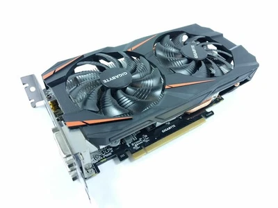 GIGABYTE GV-N1060WF2OC-6GD GTX 1060 Windforce OC 6GB PCIe Graphics Card - Image 1 of 4
